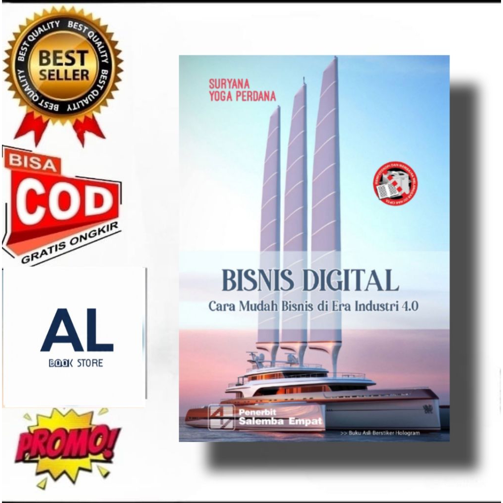 BUKU BISNIS DIGITAL CARA MUDAH BISNIS DI ERA INDUSTRI 4.0 - SURYANA . YOGA PERDANA