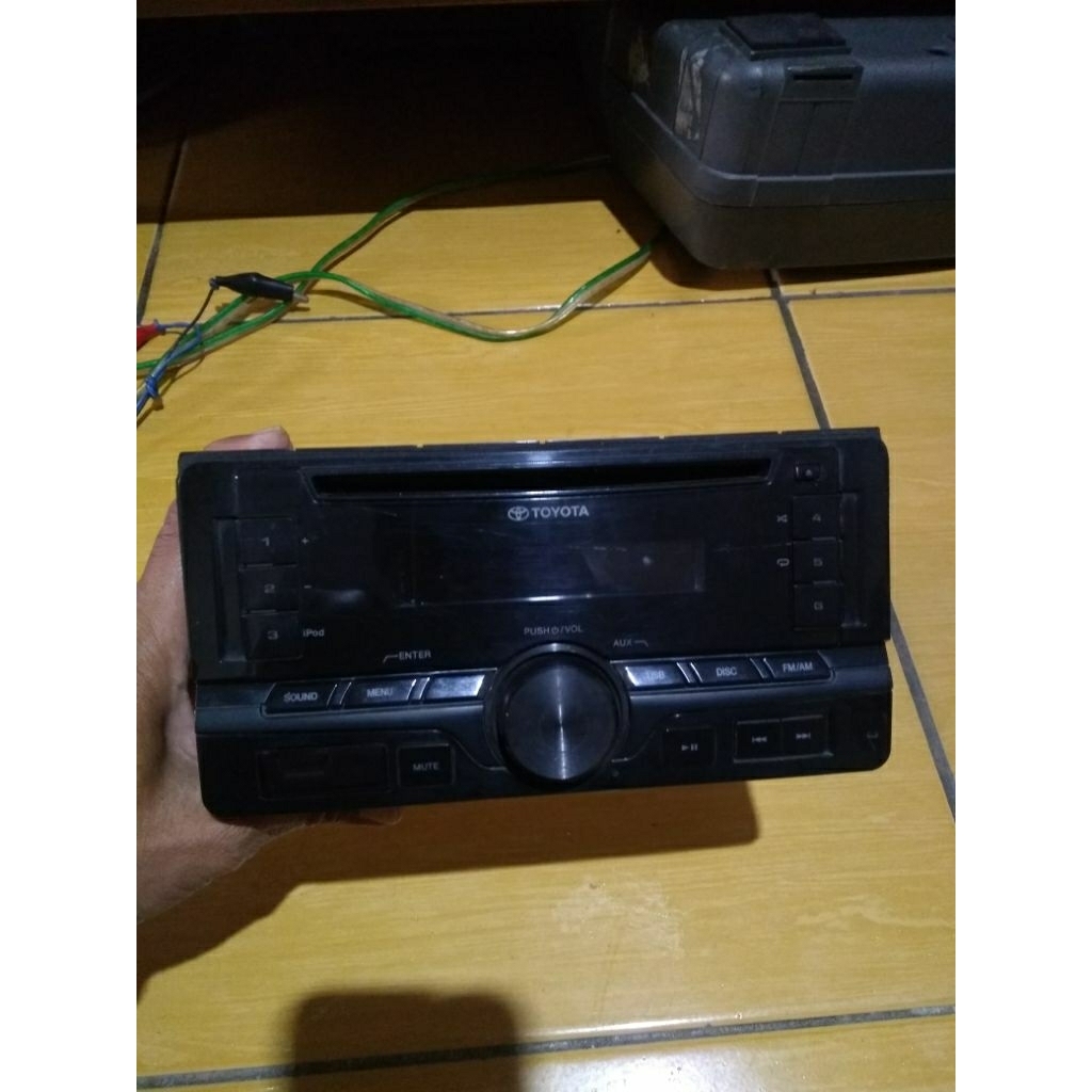 TAPE MOBIL STANDARD TOYOTA MERK KENWOOD MINUS KABEL POWER