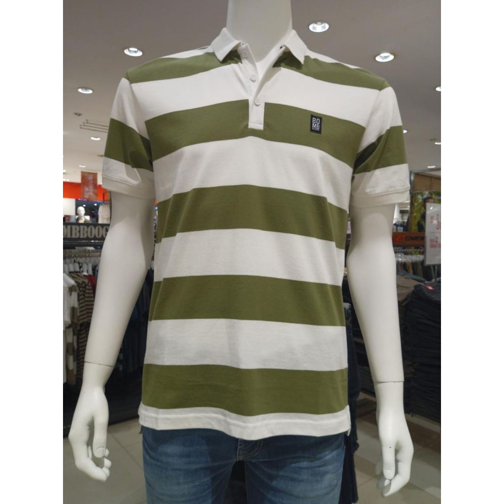 POLO SHIRT MERK BOMBBOOGIE ORIGINAL SLIMFIT TERBARU PREMIUM QUALITY