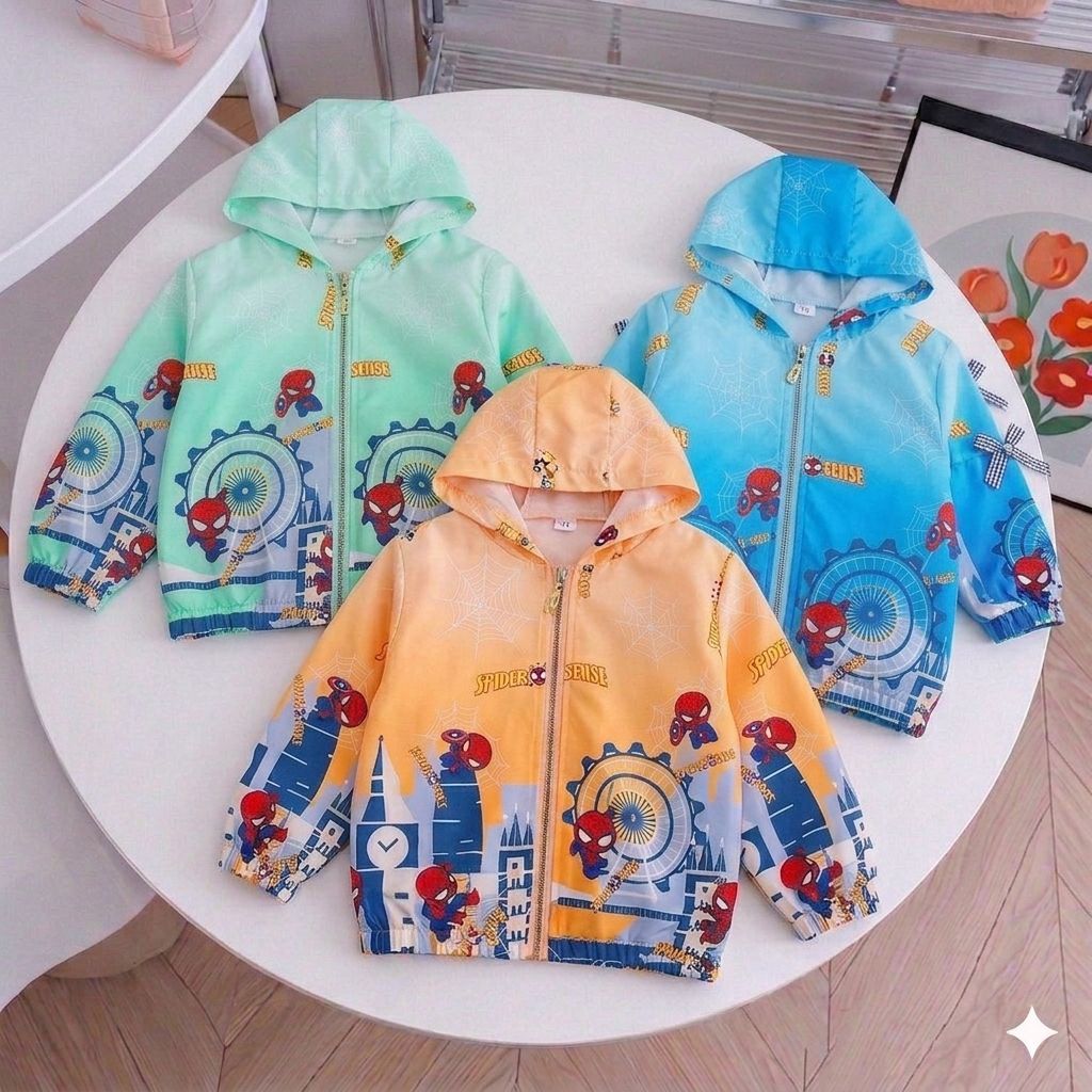Jaket Parasut Anak Laki-laki