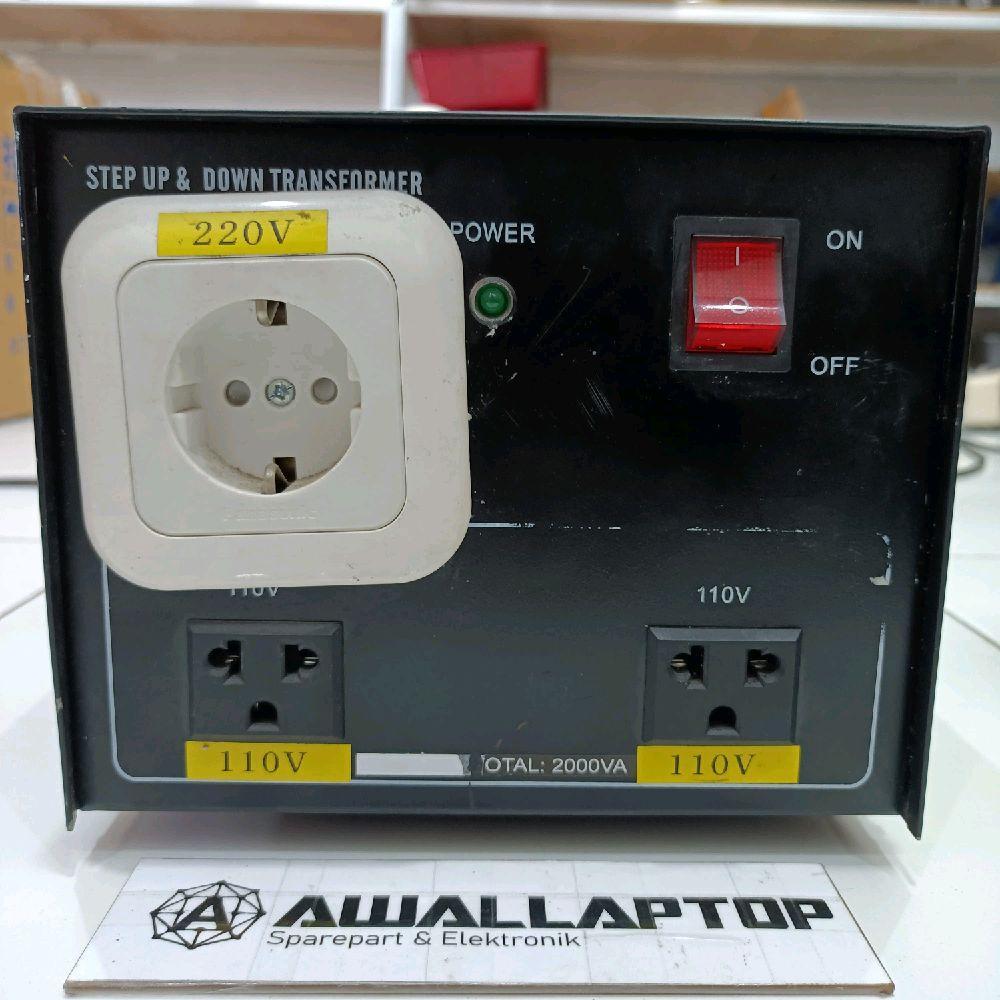 Step up & down Transformer 2000VA converter tegangan step down 110v