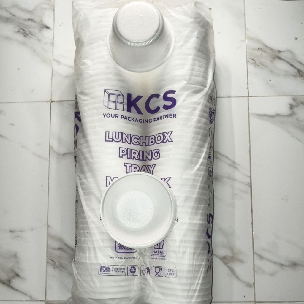 Styrofoam Mangkok gabus KCS isi 100