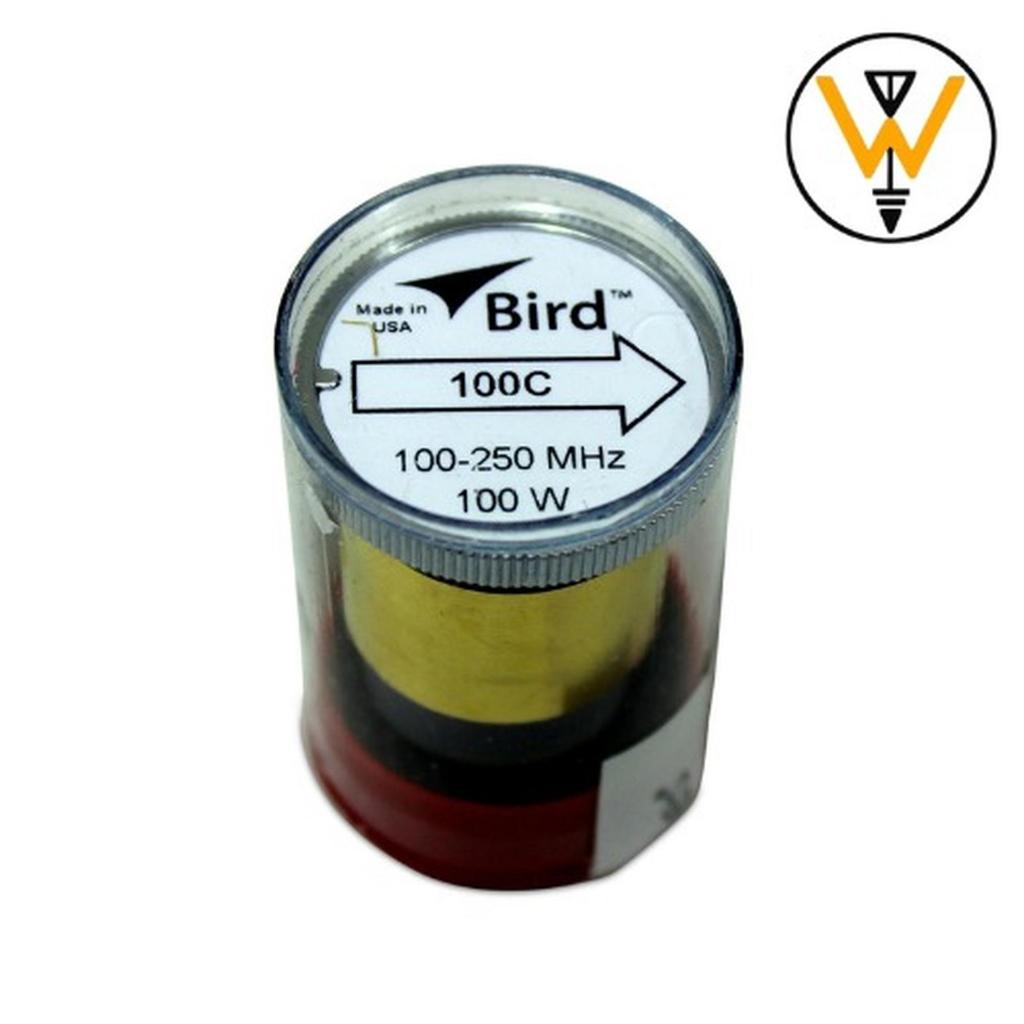 BIRD 100C ELEMENT 100W 100-250MHZ THRULINE ELEMENT WATTMETER BIRD 100 C
