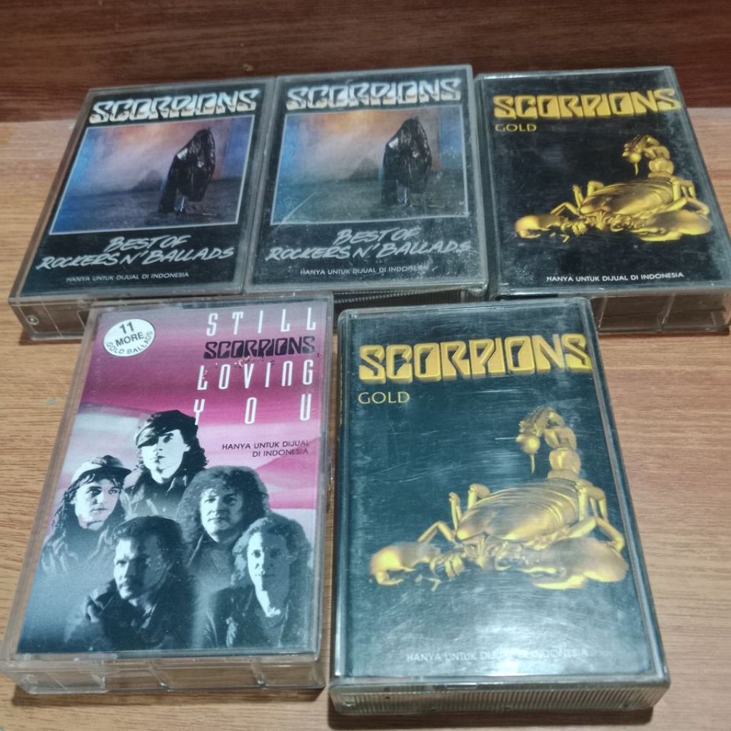 kaset pita Scorpions