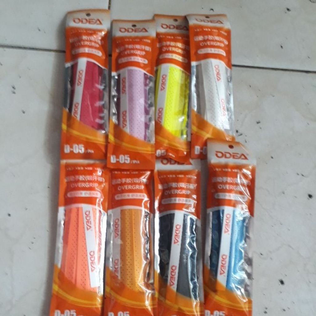 Grip Raket Padel Overgrip/Grip Badminton/Grip Tenis Lapangan Anti Slip D-05