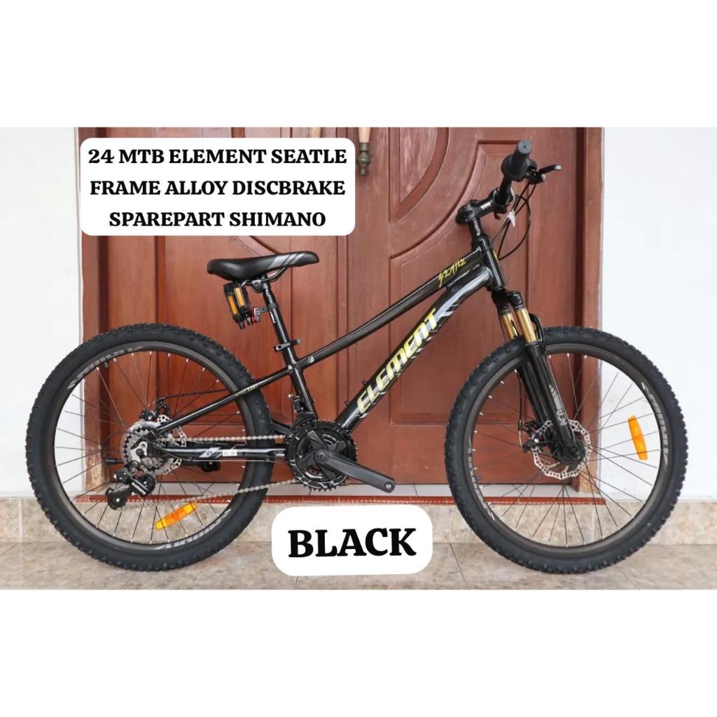 (batam) Sepeda MTB 24 Element Seatle Alloy Shimano 21Speed