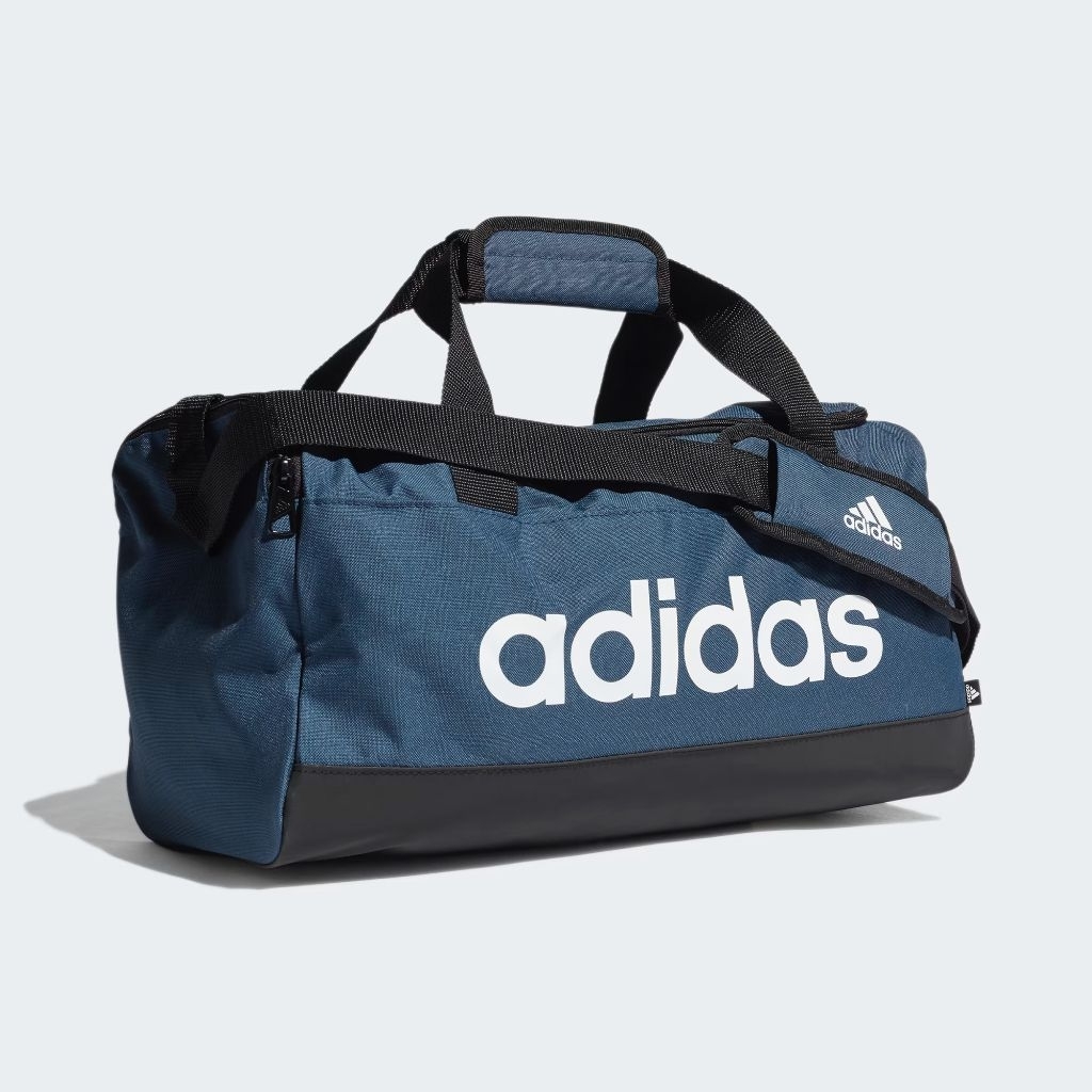 Tas Duffel Adidas Linear Small - Tas Gym Adidas Linear S - Tas Travel Adidas 25L Linear Duffel Bag