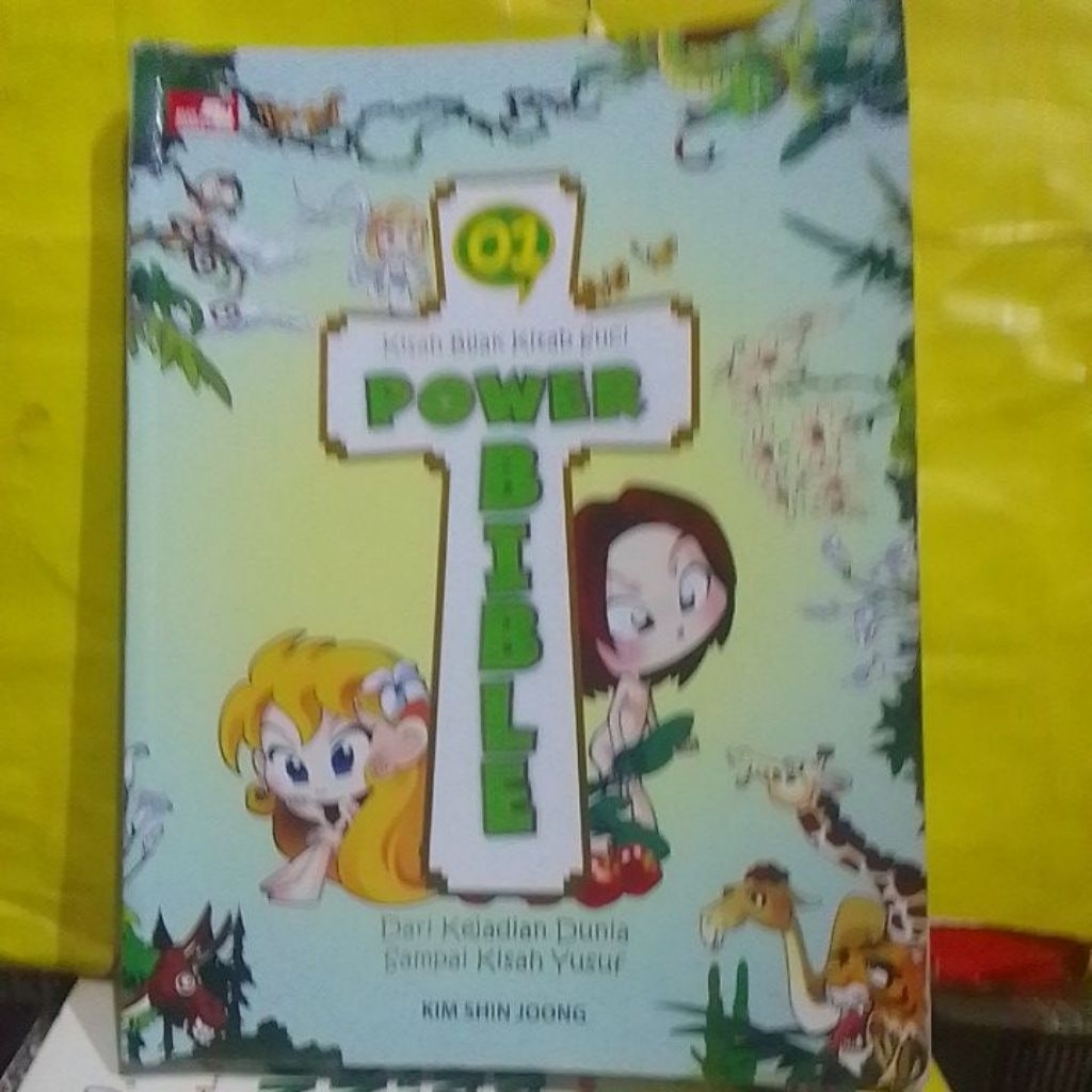 buku original - buku power Bible comic berwarna