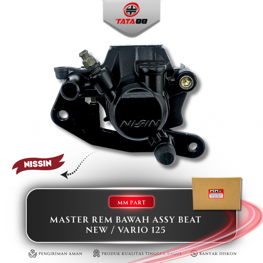 MASTER REM BAWAH ASSY BEAT NEW / VARIO 125 - MASTER REM BAWAH ASSY Kaliper Master Rem Cakram Depan N
