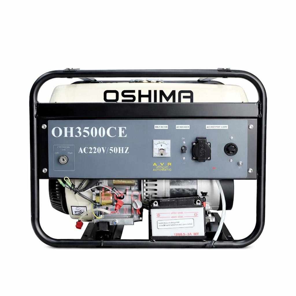 Honda Mesin Genset Oshima OH 3500 CE 2000 Watt Generator Set OH3500CE