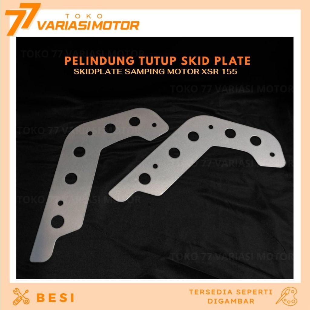 COVER SKIDPLATE KANAN KIRI XSR155 TUTUP PELINDUNG TUTUP SKID PLATE SAMPING MOTOR XSR 155