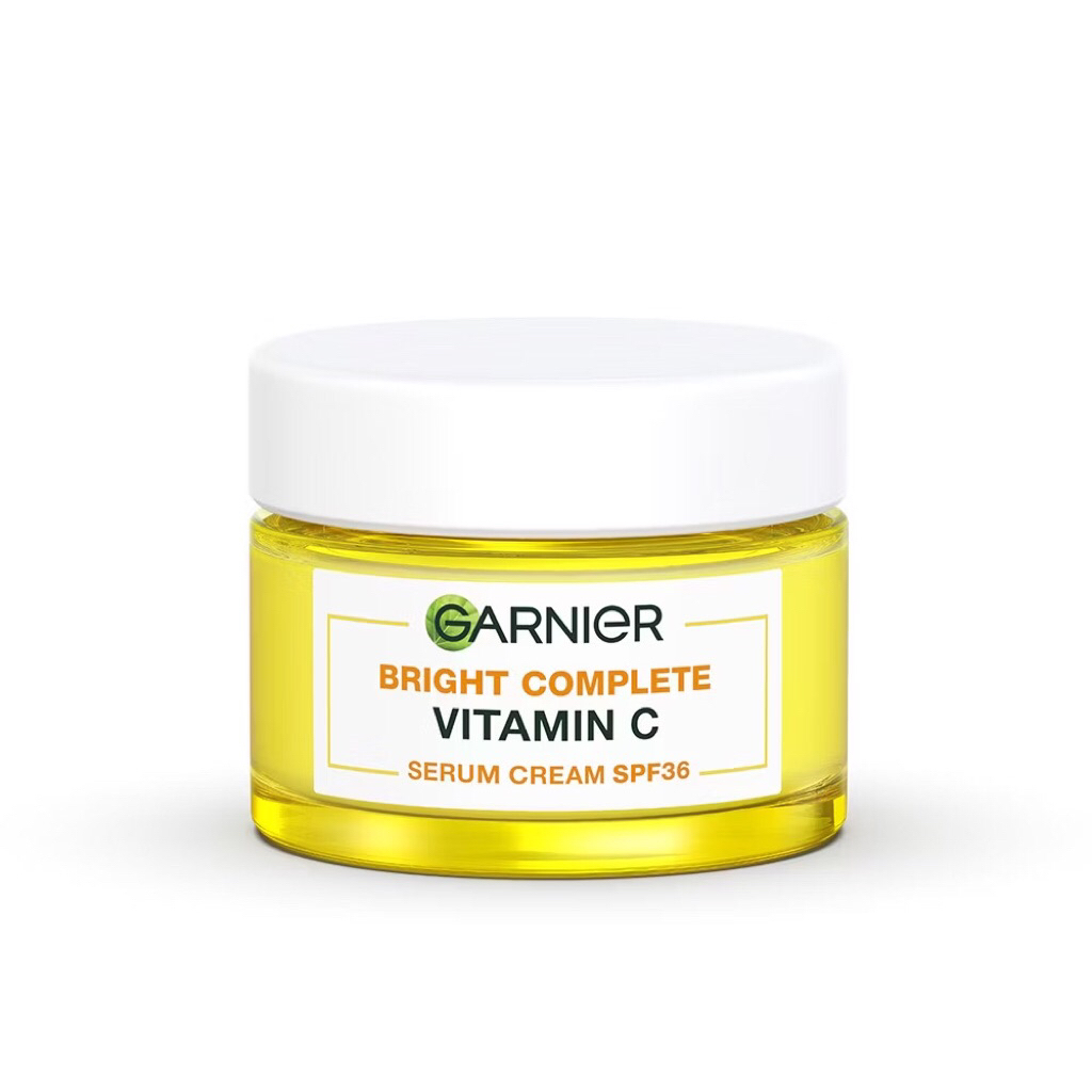Garnier Bright Complete Serum Cream SPF36 Vitamin C White Light Complete Speed Yuzu Whitening Day Cr