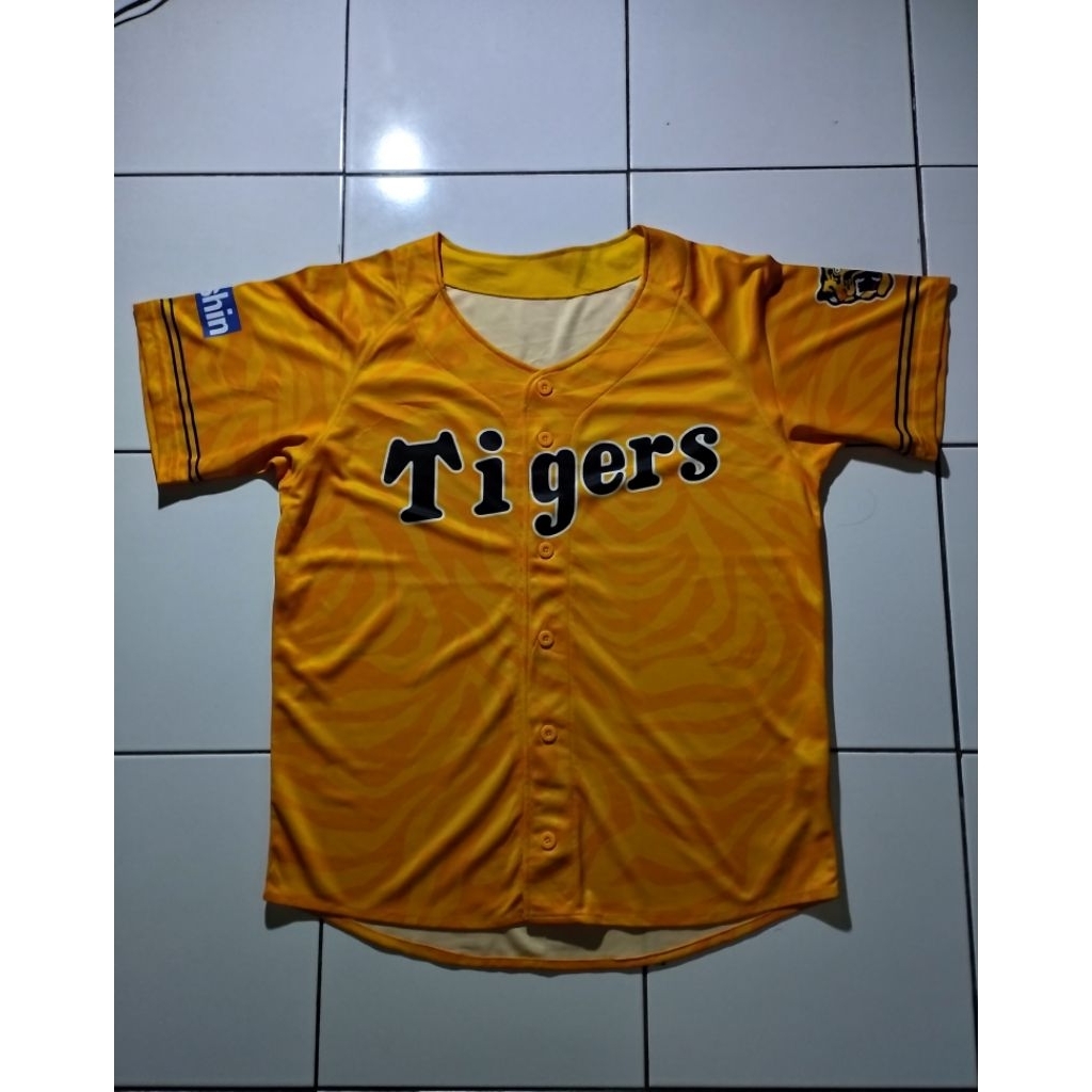 Jersey Baseball Mizuno Tiger Second