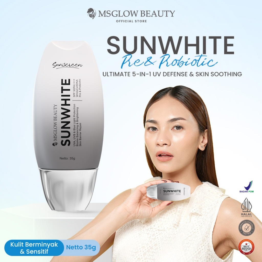 MS GLOW - SUNWHITE PRE & PROBIOTIC - 35 GR (SunScreen)