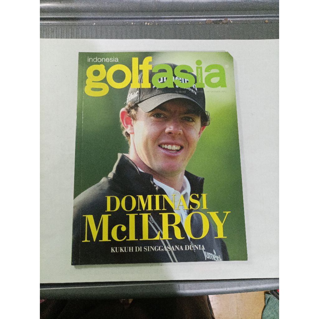majalah Golf Asia Indonesia Oktober 2012, Januari 2013, April 2013, September 2013, Maret 2014, Nove