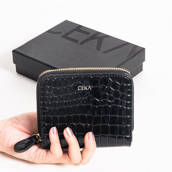 Eiger - Dompet Wanita Croco Printed Short Wallet - Ariane Short Wallet