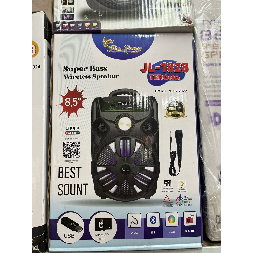 SPEAKER JINLONG 8,5” 1828 TERONG