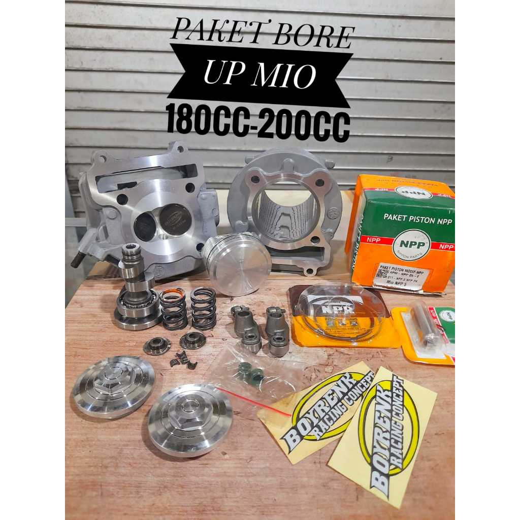 PAKET BORE UP MIO SPORTY 180CC-200CC HARIAN RACING TOURING - BOYRENK RACING