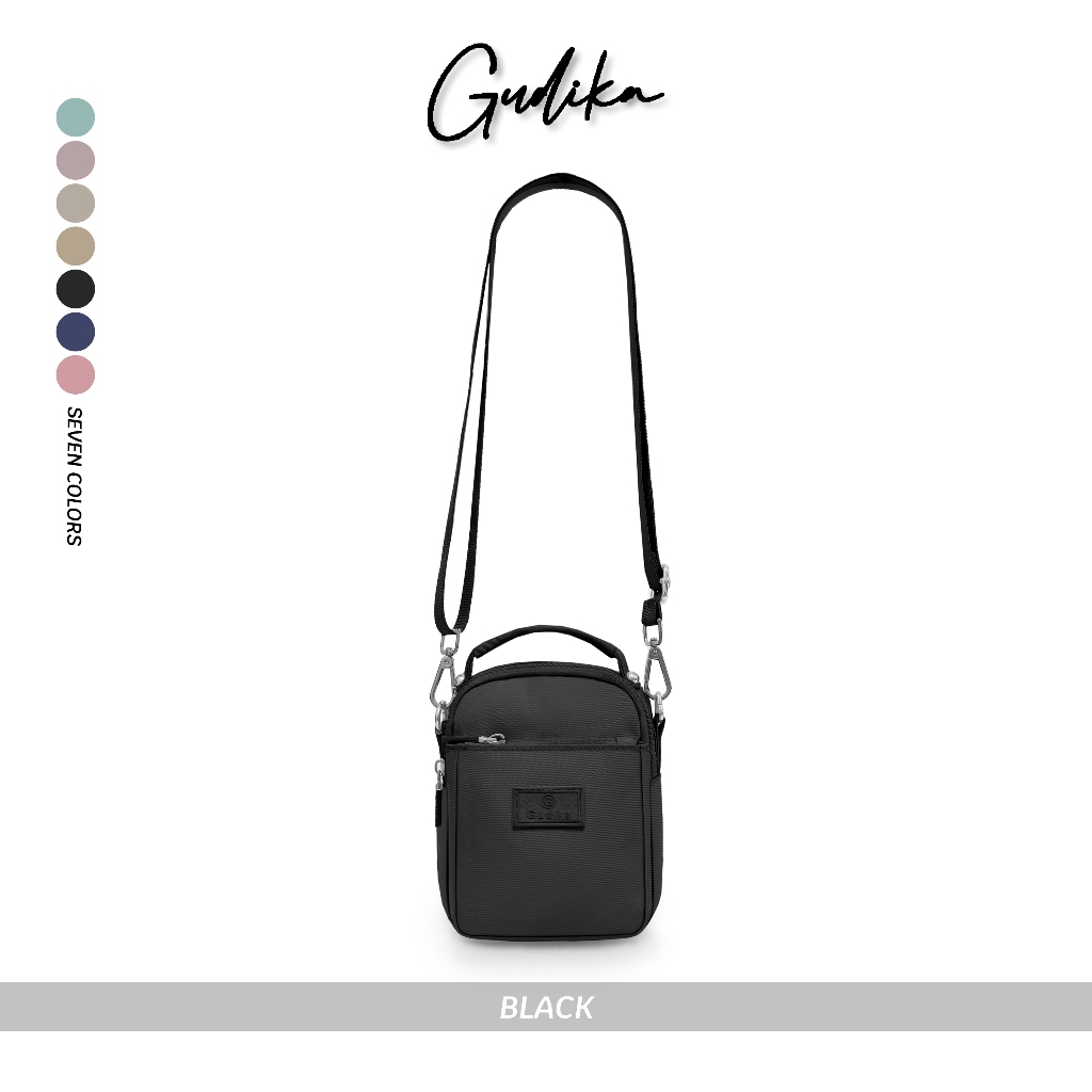 Tas HP Selempang Wanita Kecil GUDIKA 7717 Original | Mini Sling Bag Simple & Anti Air