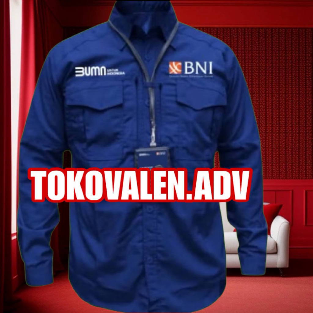 Kemeja BUMN BNi Baju BNi Seragam BNI Kemeja M tac