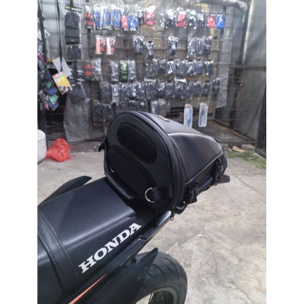 tas motor jok belakang waterproof anti air harian touring universal semua motor
