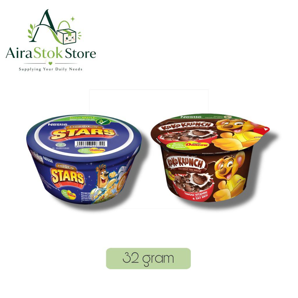 KOKO KRUNCH & HONEY STARS | Sereal instan cup 32 gr