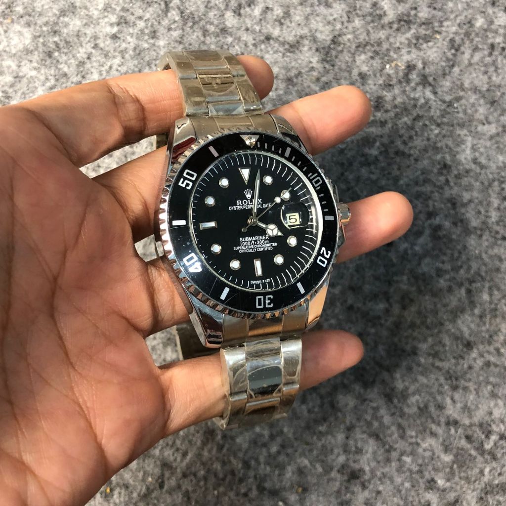 Jam tangan rolex automatic second premium