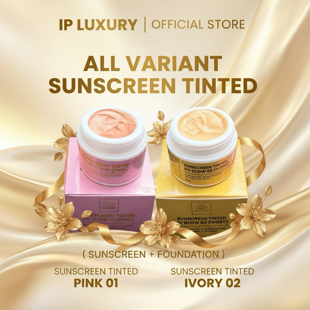 SUNSCREEN TINTED 01 PINK, SUNSCREEN TINTED 02 IVORY