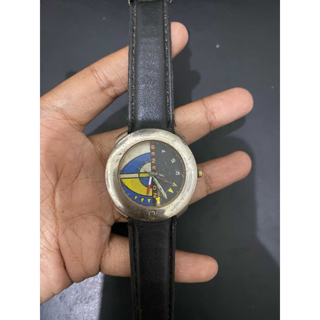 jam tangan vintage beneton by bulova
