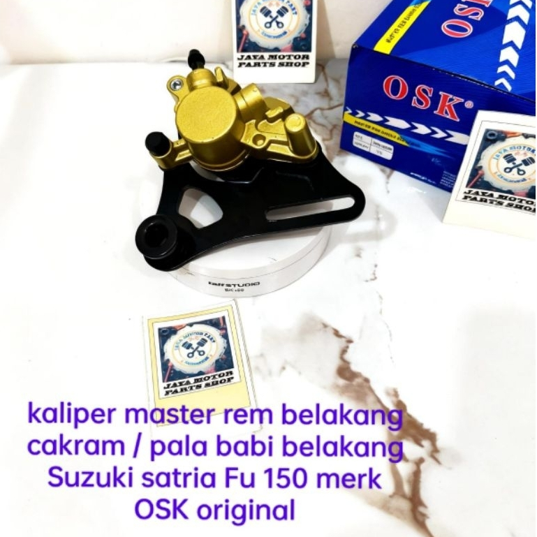 Kaliper master rem belakang / pala babi belakang Suzuki satria FU 150 merk OSK