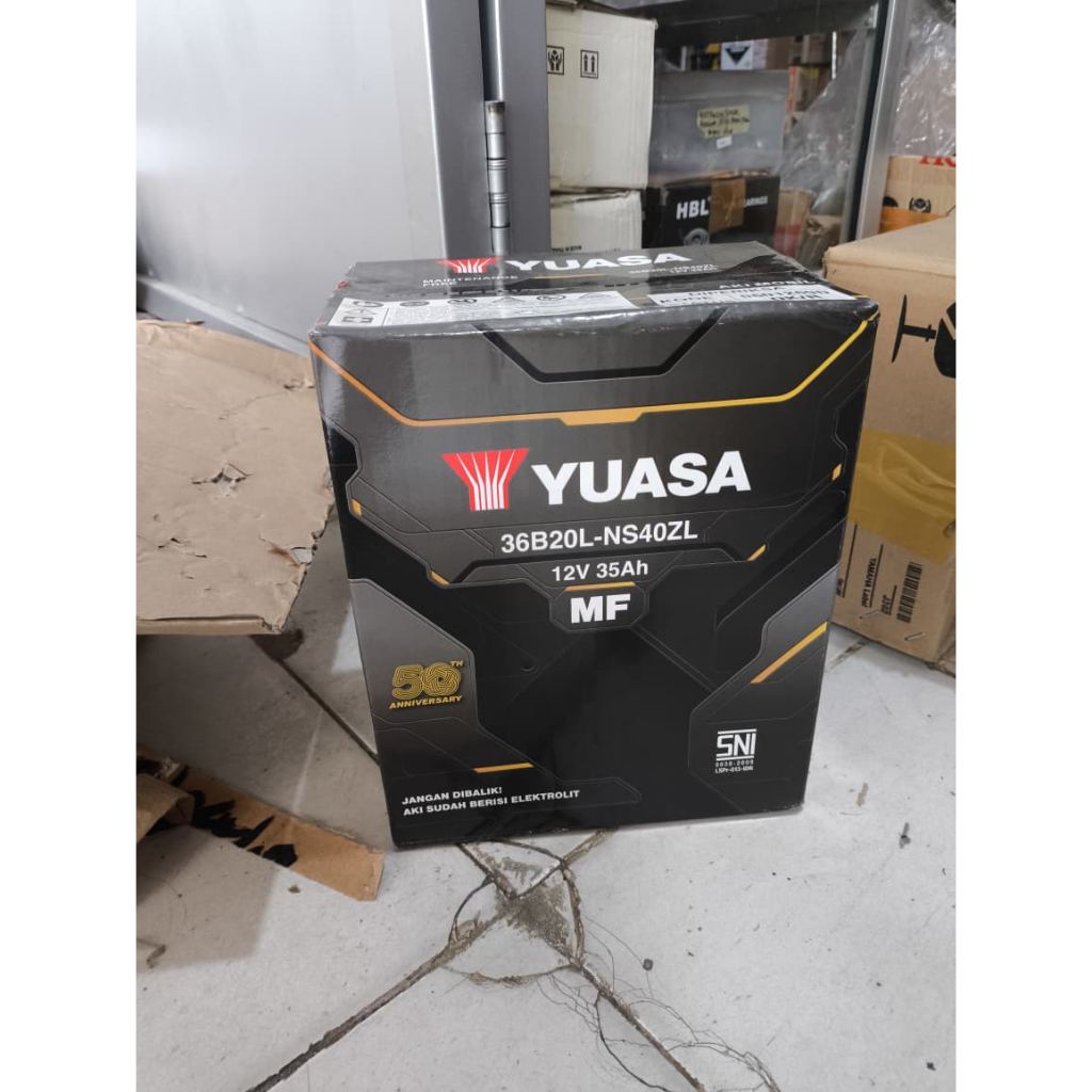 Accu Battery Aki Kering Jazz Agya Ayla Sirion Mobilio Brio Karimun Ignis Atlis Xpander Datsun NS40ZL