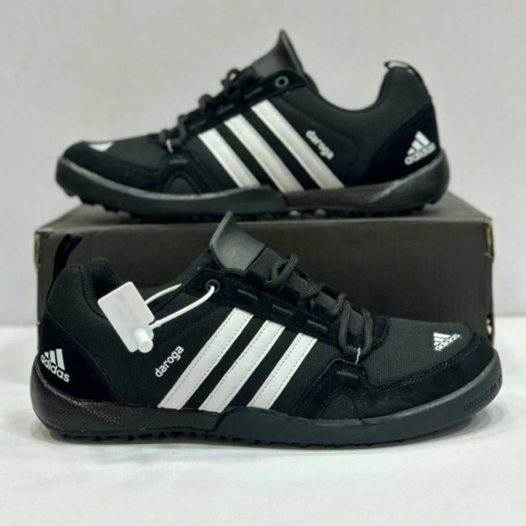 Sepatu Trail Running Adidas Terrex Daroga Plus Canvas Balck/White
