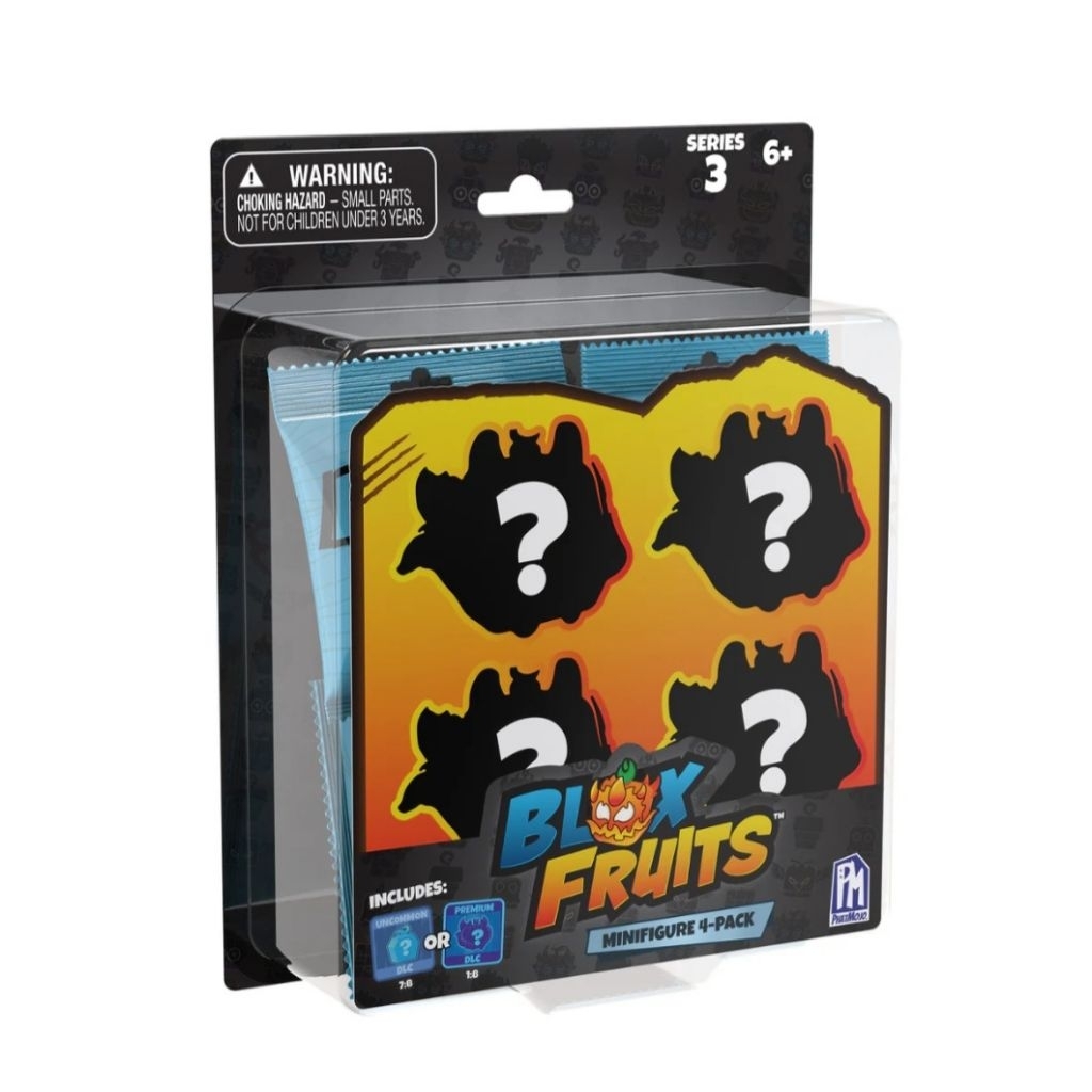 PHATMOJO BLOX FRUITS MINIFIGURE 4-PACK MINIFIGURE BLIND INCLUDE DLC CODE ROBLOX MYSTERY COLLECTIBLE 
