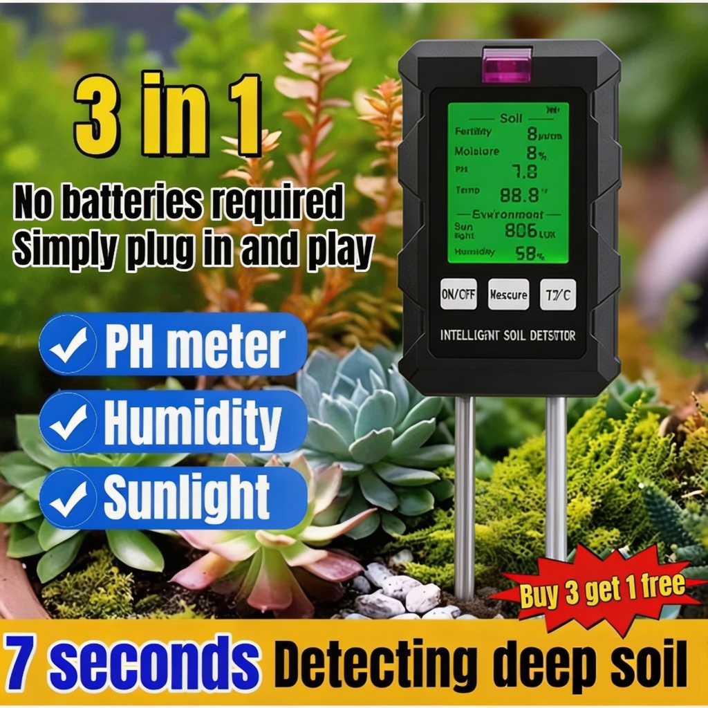 Alat ukur ph tanah pengukur ph tanah pertanian digital original