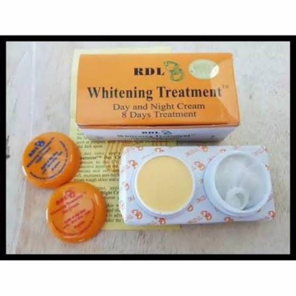 Cream Pemutih Wajah RDL Original 8 Hari - Mencerahkan, Melindungi, Memuluskan