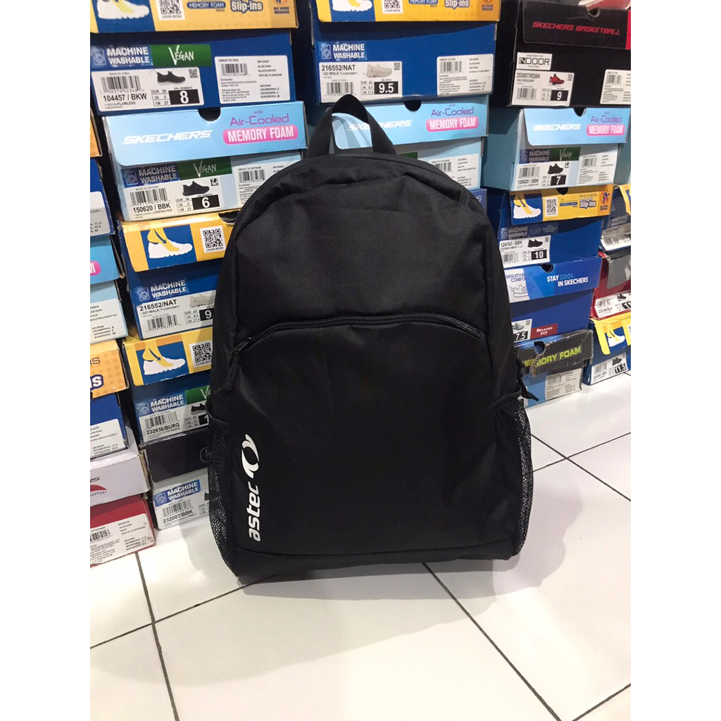 BIG SALE TAS RANSEL ASTEC HITAM ORIGINAL TAS SEKOLAH/KANTOR/KAMPUS
