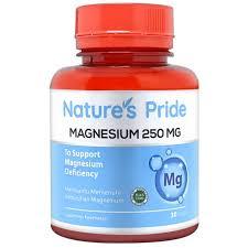 NATURE'S PRIDE MAGNESIUM 250mg ISI 30 & 100 TABLET - SUPLEMEN KESEHATAN
