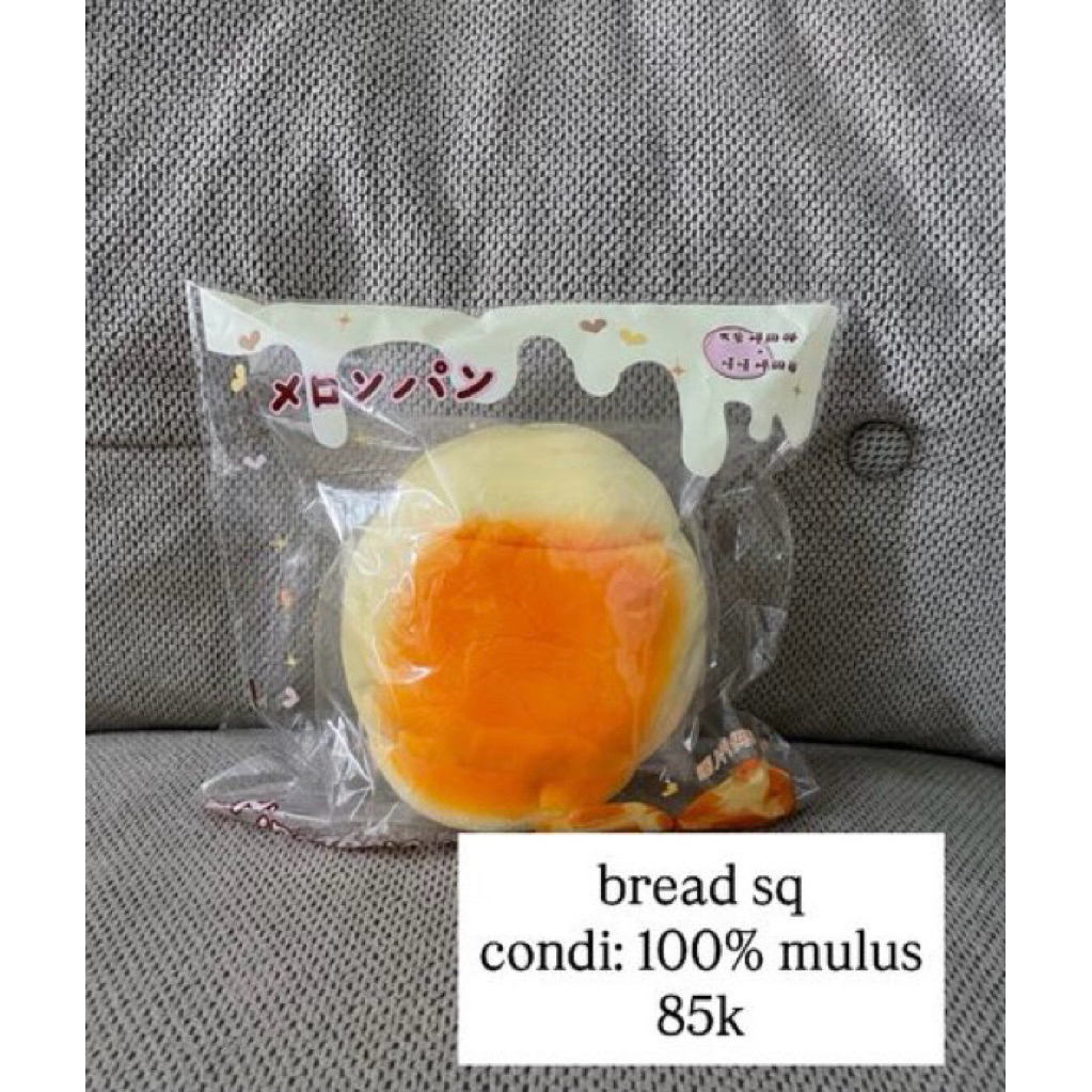 jumbo bread bun squishy preloved