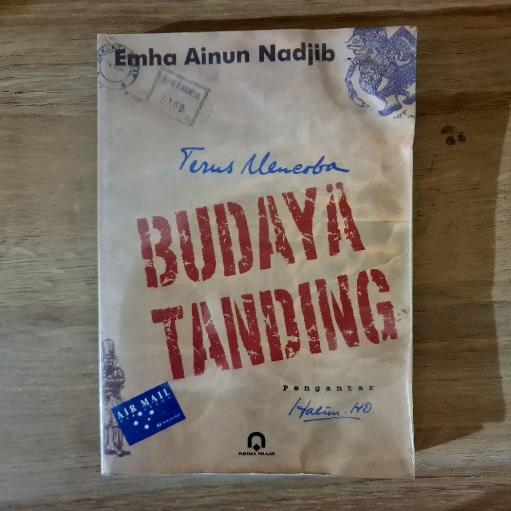 Buku "Terus Mencoba BUDAYA TANDING" karya Emha Ainun Nadjib