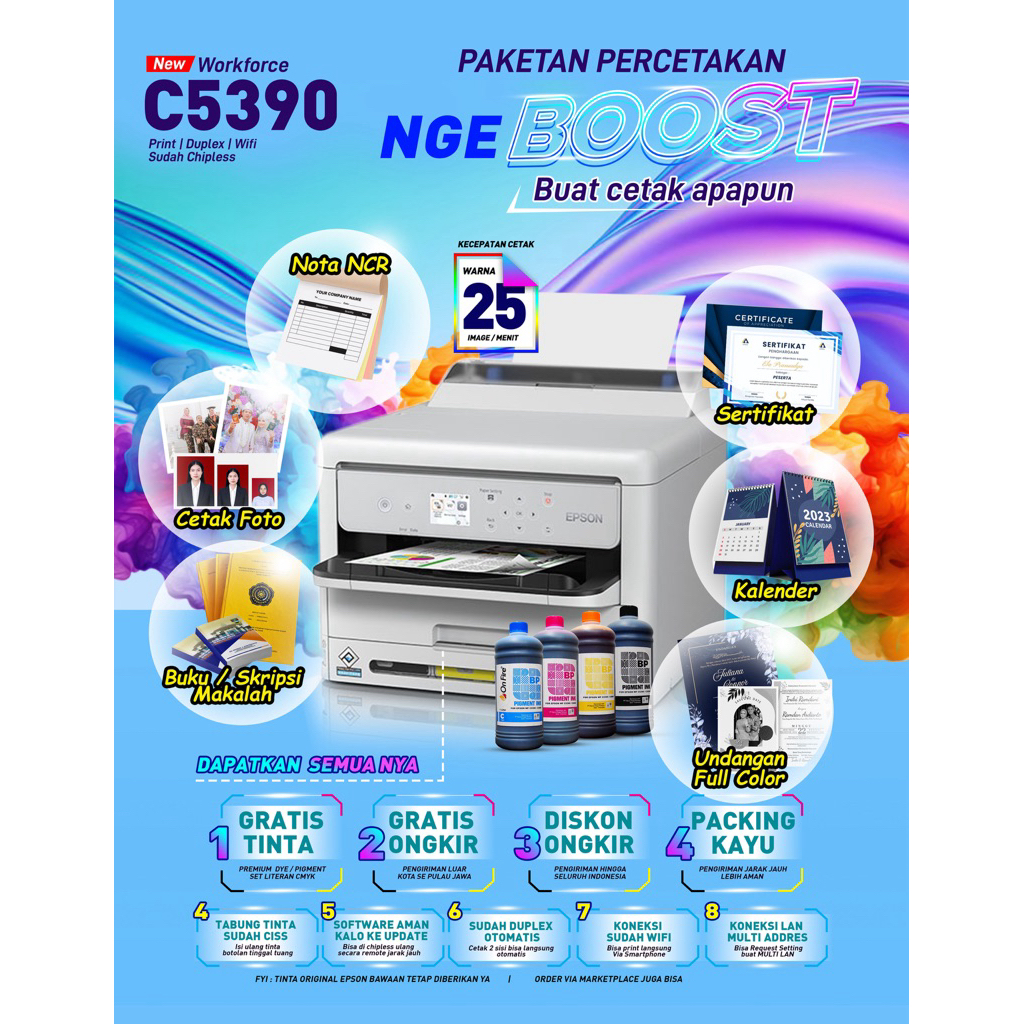 Printer Epson WFC 5390