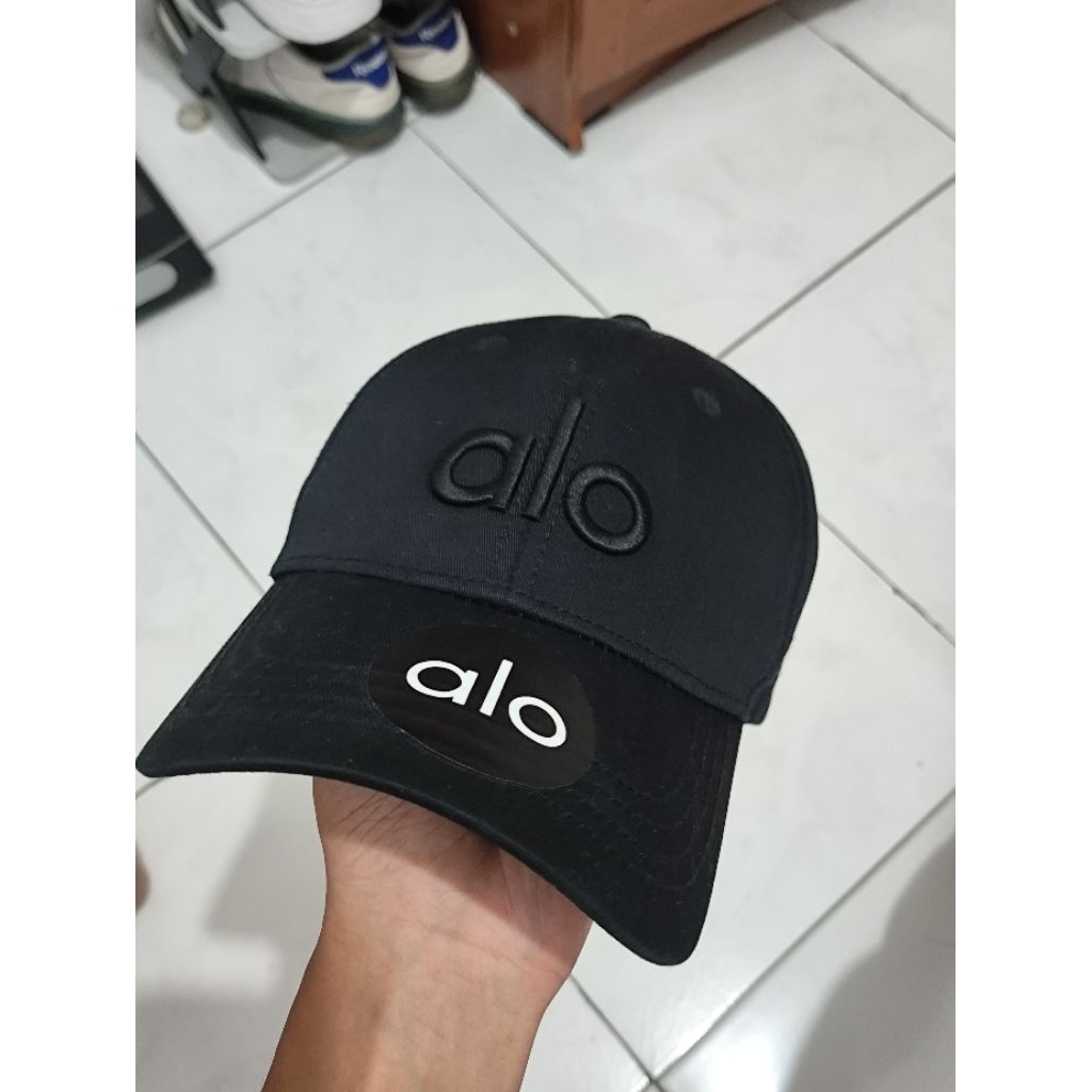 Topi ALO black second original ALO