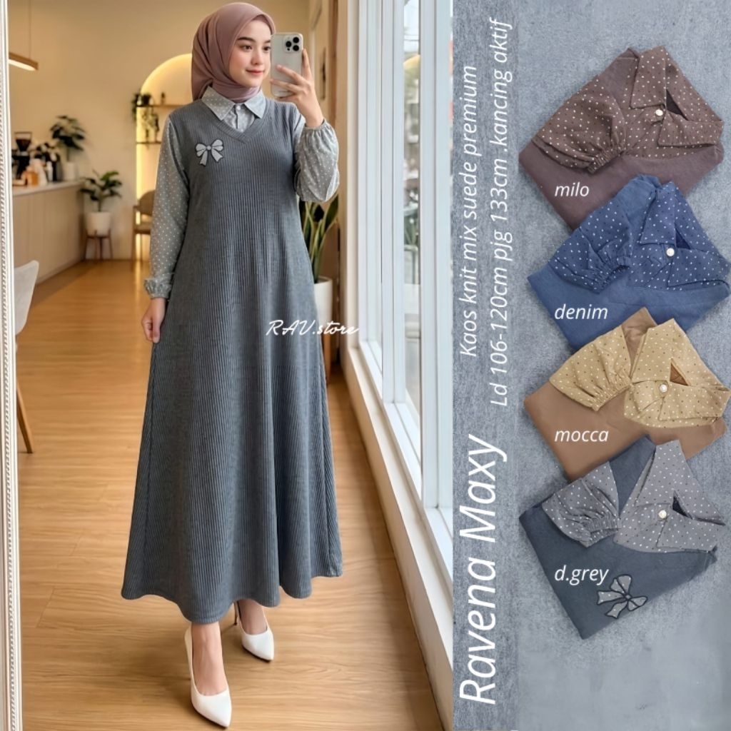 RAVENA/ AYA/ SANDRINA/ NAZMA/ HELINA MAXI BY NIZAM