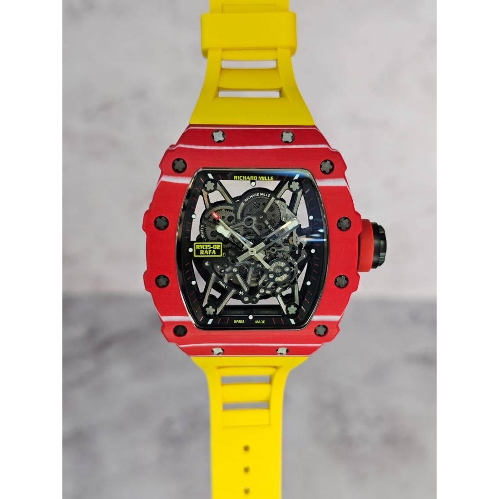 Jam tanganRM35-02 Autometic limited edition fullset box
