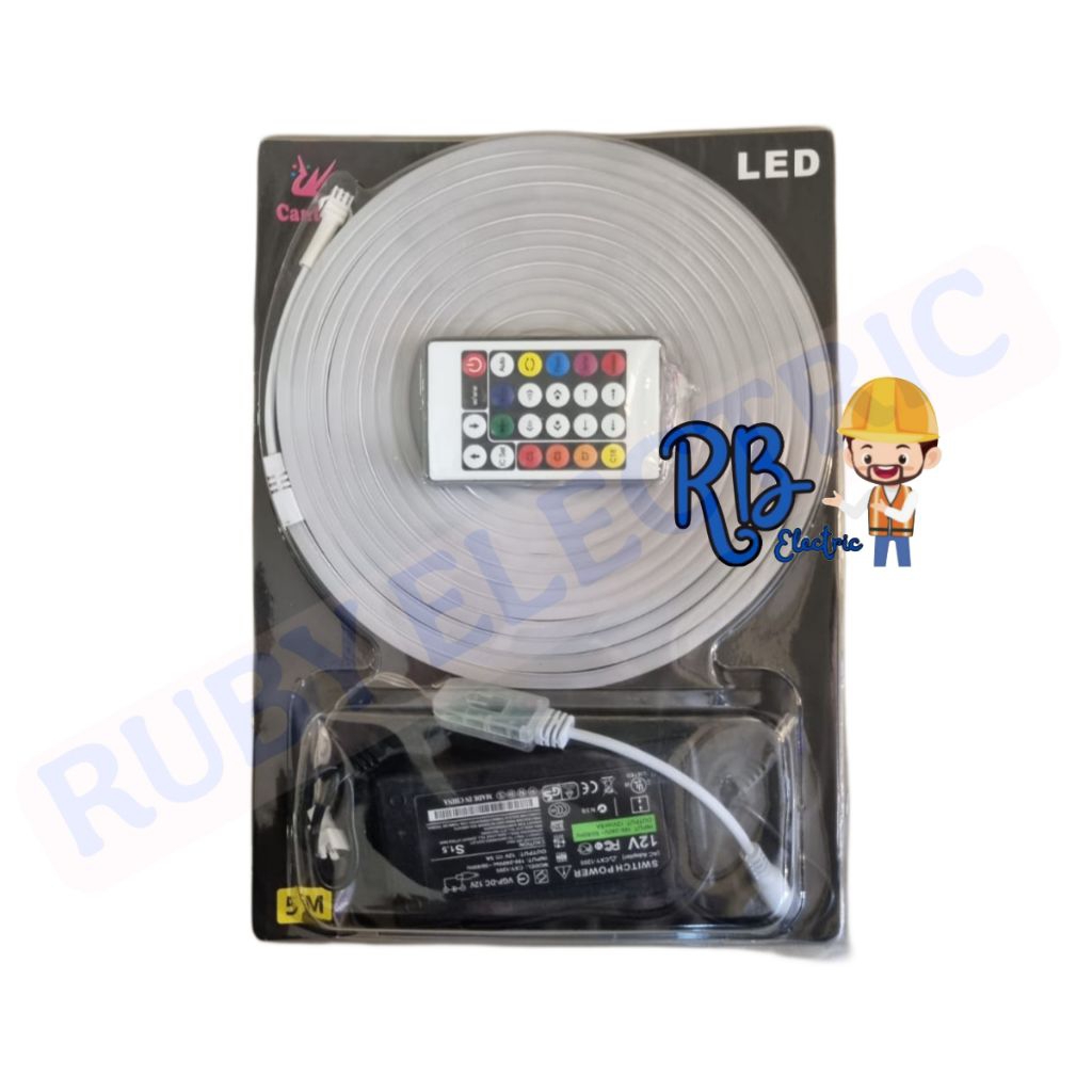 LAMPU LED NEON FLEX RGBIC RUNNING 5M