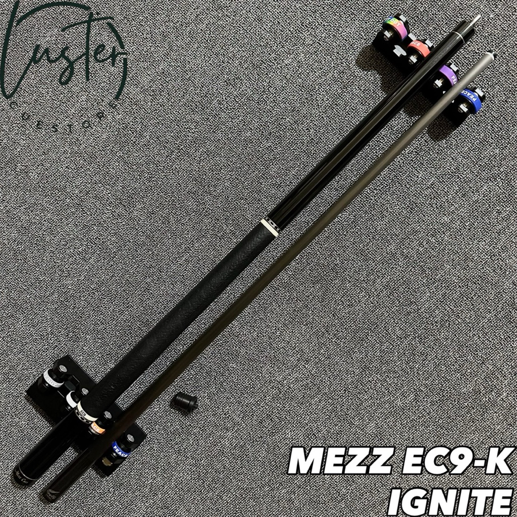 MEZZ EC9-K + IGNITE UNITED (SECOND) - STICK BILLIARD STIK BILLIARD CUE BILLIARD