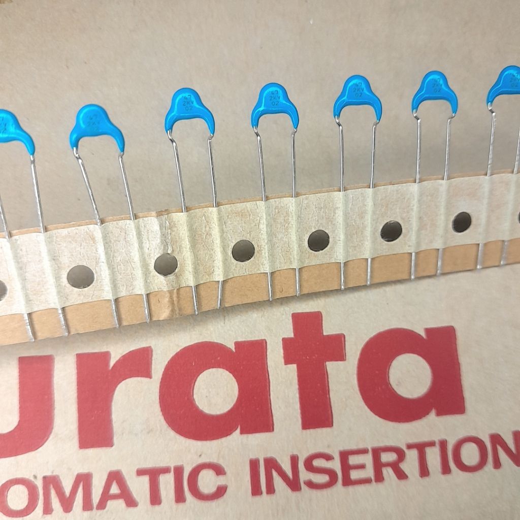 Capacitor 47PF 47 2KV ORIGINAL MURATA SIZE 5MM