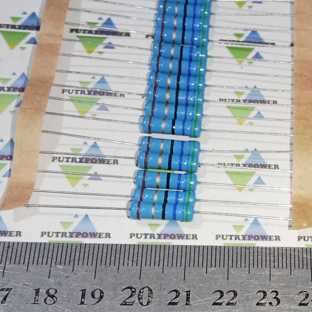 metal film 56R  2W 1% resistor  56 ohm  2watt 56 r 2 w 2 watt 1 persen