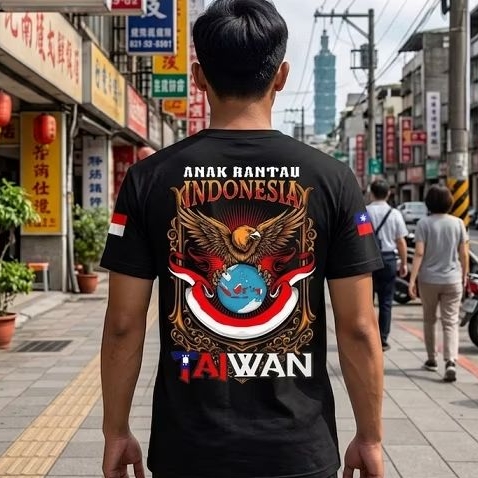 Kaos Anak Rantau Taiwan Bahan Katun Combed 24s Baju Dewasa Standar Distro #3