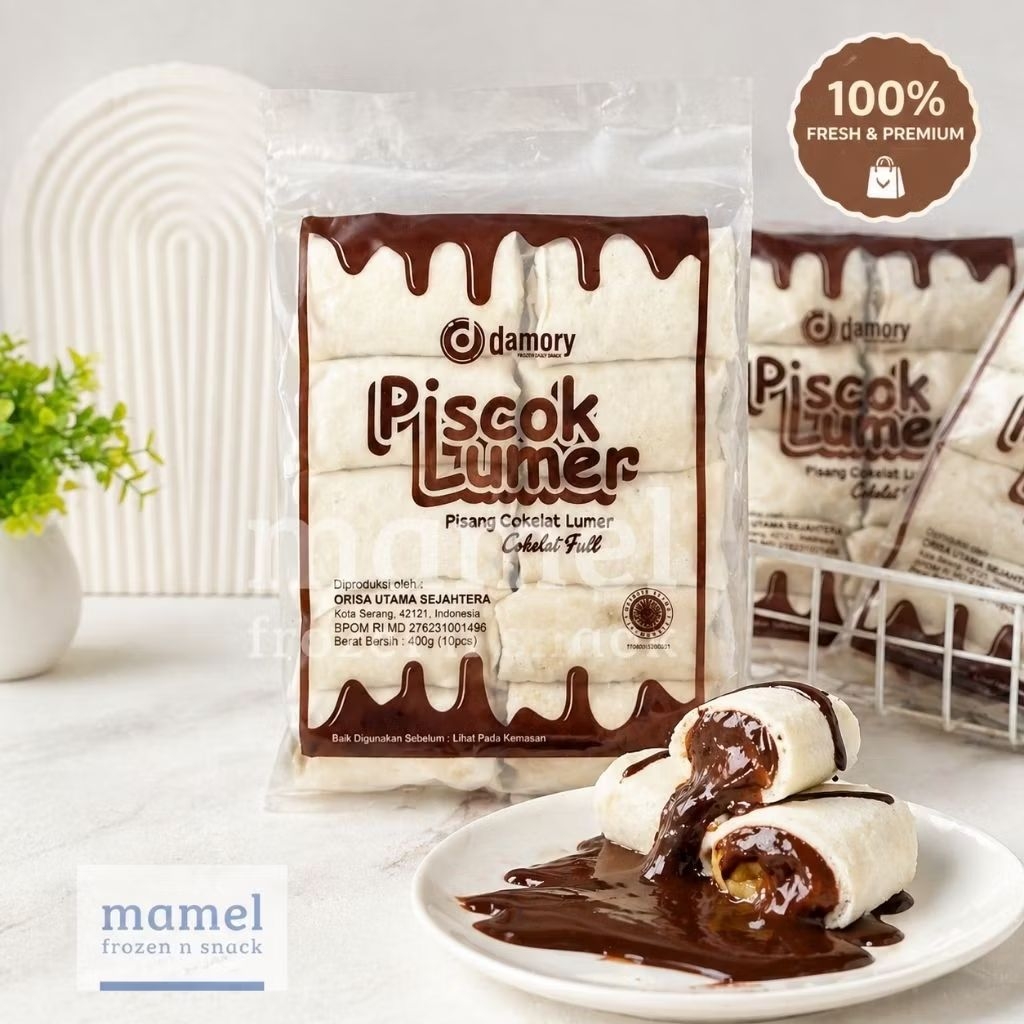 Piscok Lumer  Coklat Damory Isi 10