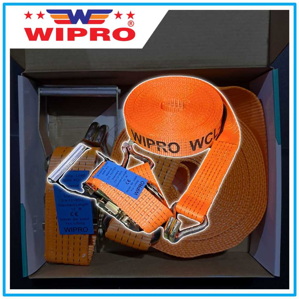 Tali Webbing WIPRO 5 Ton Tali Krek / tali sound / Miniatur / Trek Belt/ tali sound / rachet tie down